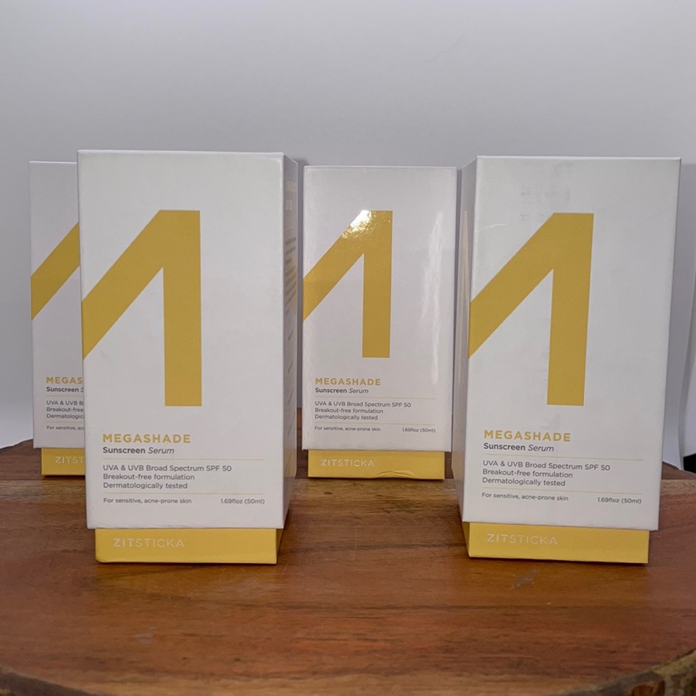 ZitSticka Megashade SPF 50 Sunscreen Serum for Breakout-Prone, Sensitive Skin